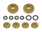 ASC92307 92307 Factory Team RC10 B74 LTC Diff Rebuild Set, Plastic