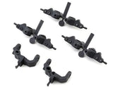 ASC92415 92415 RC10B7 FT Caster and Steering Blocks, Carbon