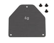 ASC92444 92444 RC10B7 FT Aluminum Servo Weight Plate, 6g