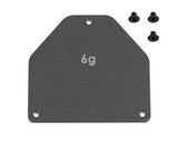 ASC92444 92444 RC10B7 FT Aluminum Servo Weight Plate, 6g