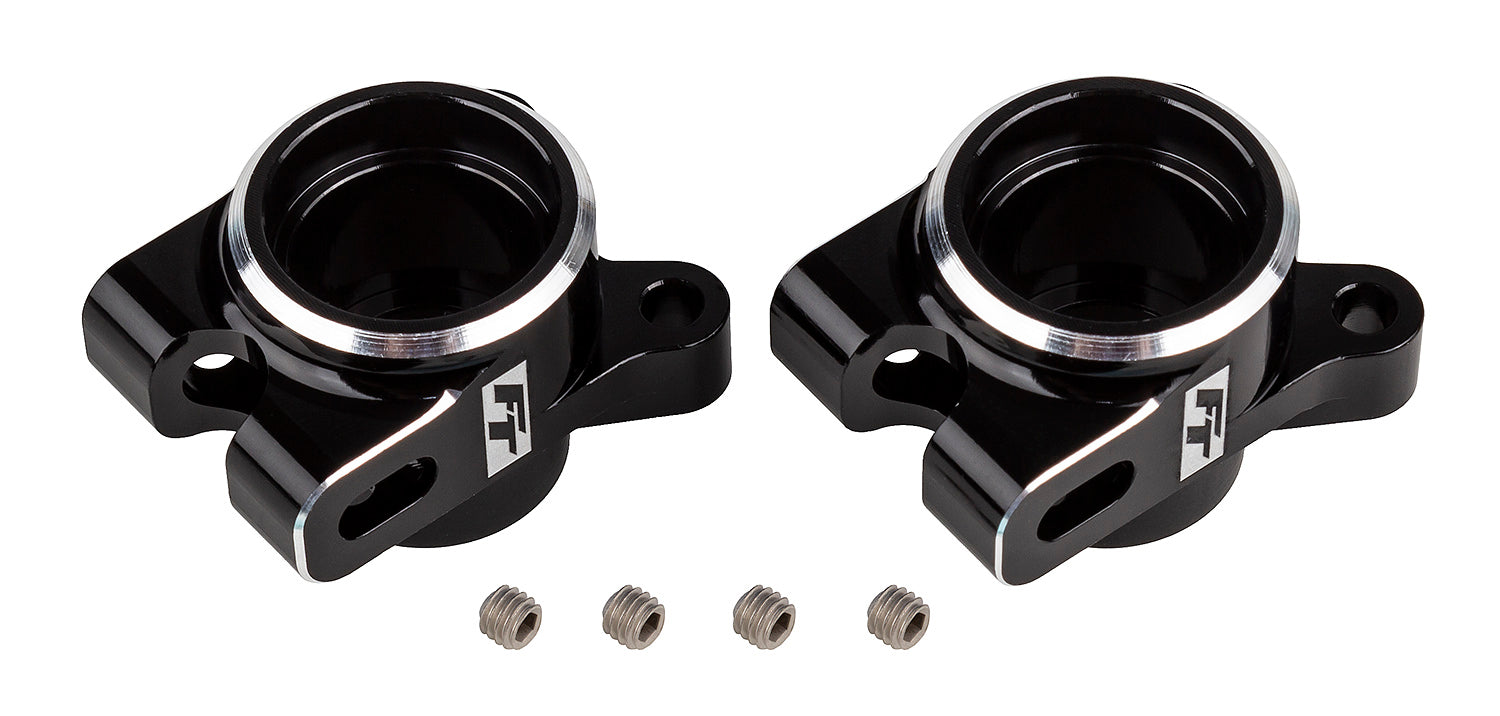 ASC92472 92472 RC10B7 Factory Team Aluminum Rear Hub Set, Black