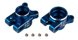 ASC92473 92473 RC10B7 Factory Team Aluminum Rear Hub Set, HRC, Blue