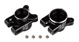 ASC92474 92474 RC10B7 Factory Team Aluminum Rear Hub Set, HRC, Black