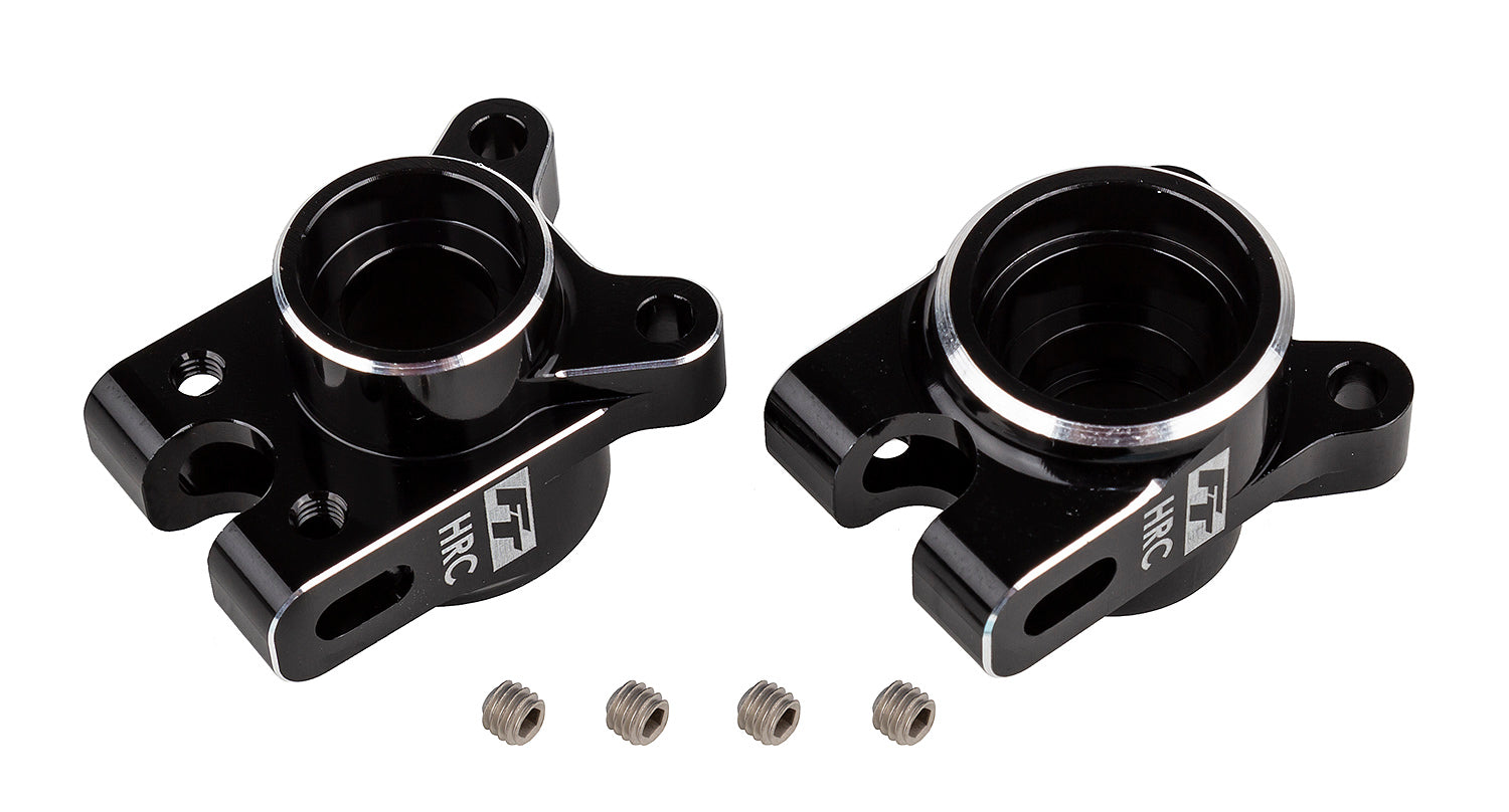 ASC92474 92474 RC10B7 Factory Team Aluminum Rear Hub Set, HRC, Black