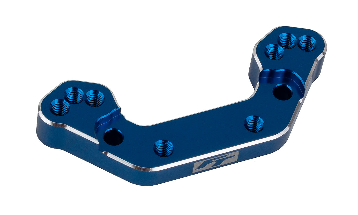 ASC92477 92477 RC10B7 Factory Team Aluminum Ballstud Mount, +2mm, Blue