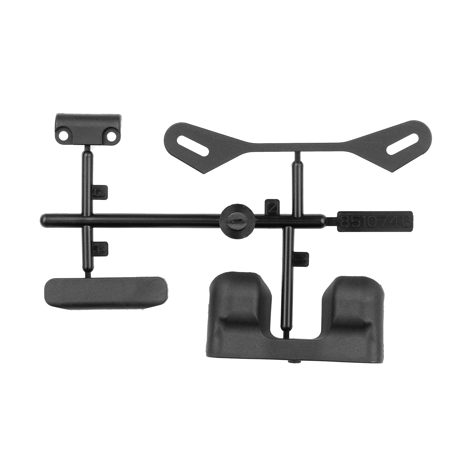 ASC92525 92525 RC10 B84 Shock Tower Covers & Bumper Set