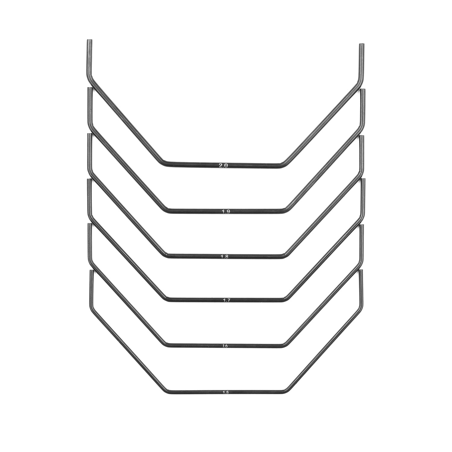 ASC92552 92552 RC10 B84 Anti-Roll Bar Set (1.5-2.0mm)