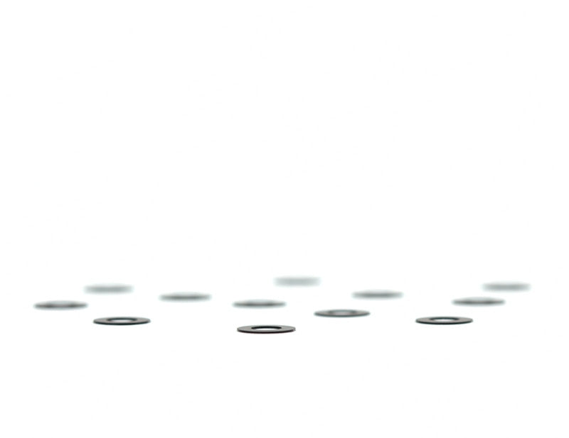 AVDAV10075-025 AV10075-025 Aluminum Ball Stud Washers, Black, 0.25mm (12)