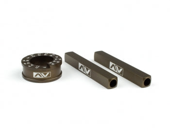 Avid RC AV10095-KIT Droop Gauge Kit w/ Blocks, 4.0-6.6mm