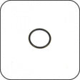 AWEA700-OR155 A700-OR155 Damper Output O-Ring, Rubber, Black