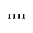 AWEST112-8 ST112-8 Low Head Centering Screw for Steel Chassis, M3x8mm (4)