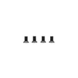 AWEST212-5 ST212-5 Low Head Flathead Screw for Steel Chassis, M3x5mm (4)