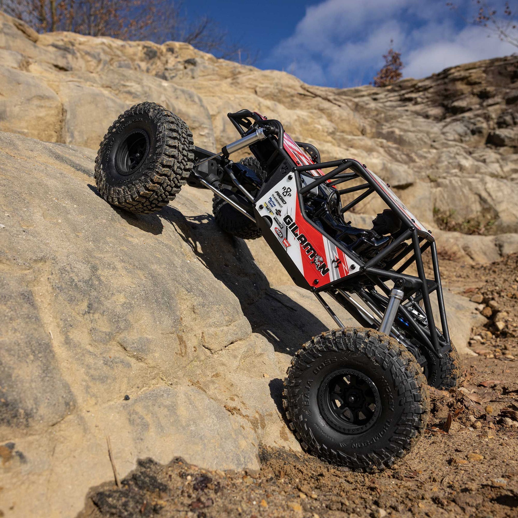 AXP8 Gilamon 2.2 1/8 4X4 Trail Buggy, Red