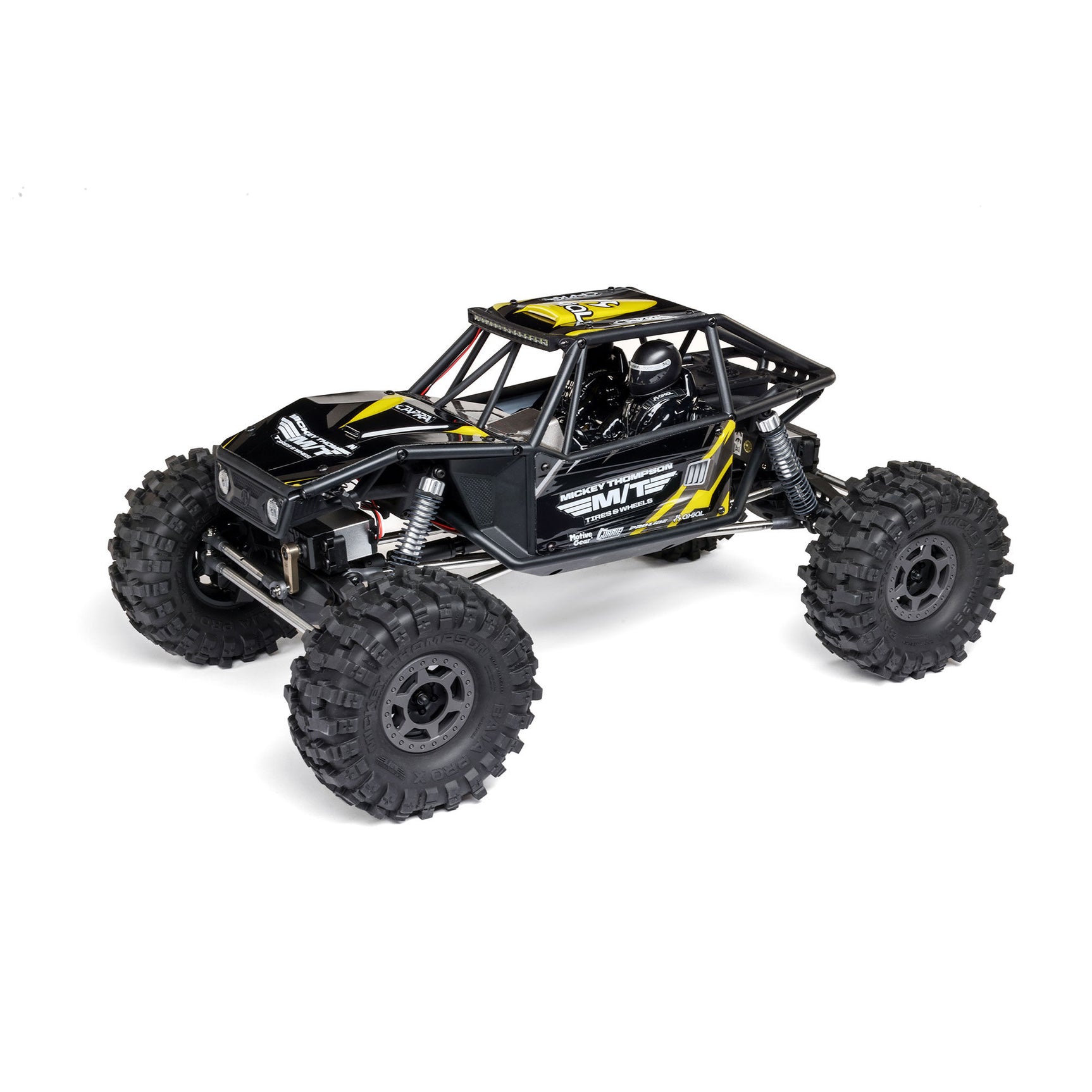 AXI-1543T2 AXI-1543T2 UTB10 Capra 1.9 4WS 4X4 1/10 Rock Crawler RTR, Yellow