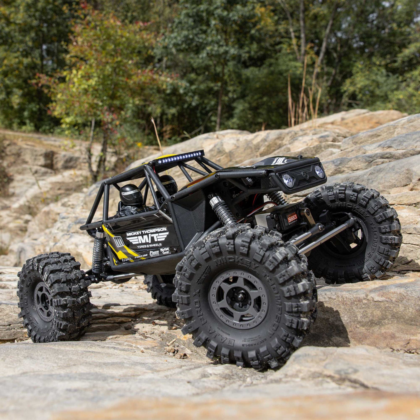 UTB10 Capra 1.9 4WS 4X4 1/10 Rock Crawler RTR, Yellow
