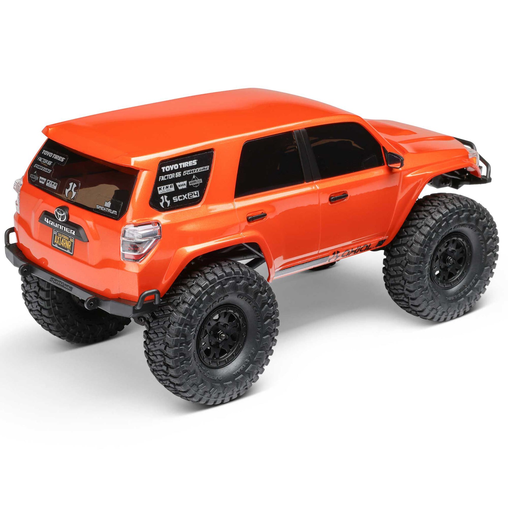 SCX24 Toyota 4Runner 1/24 4X4 Crawler RTR Combo, Orange