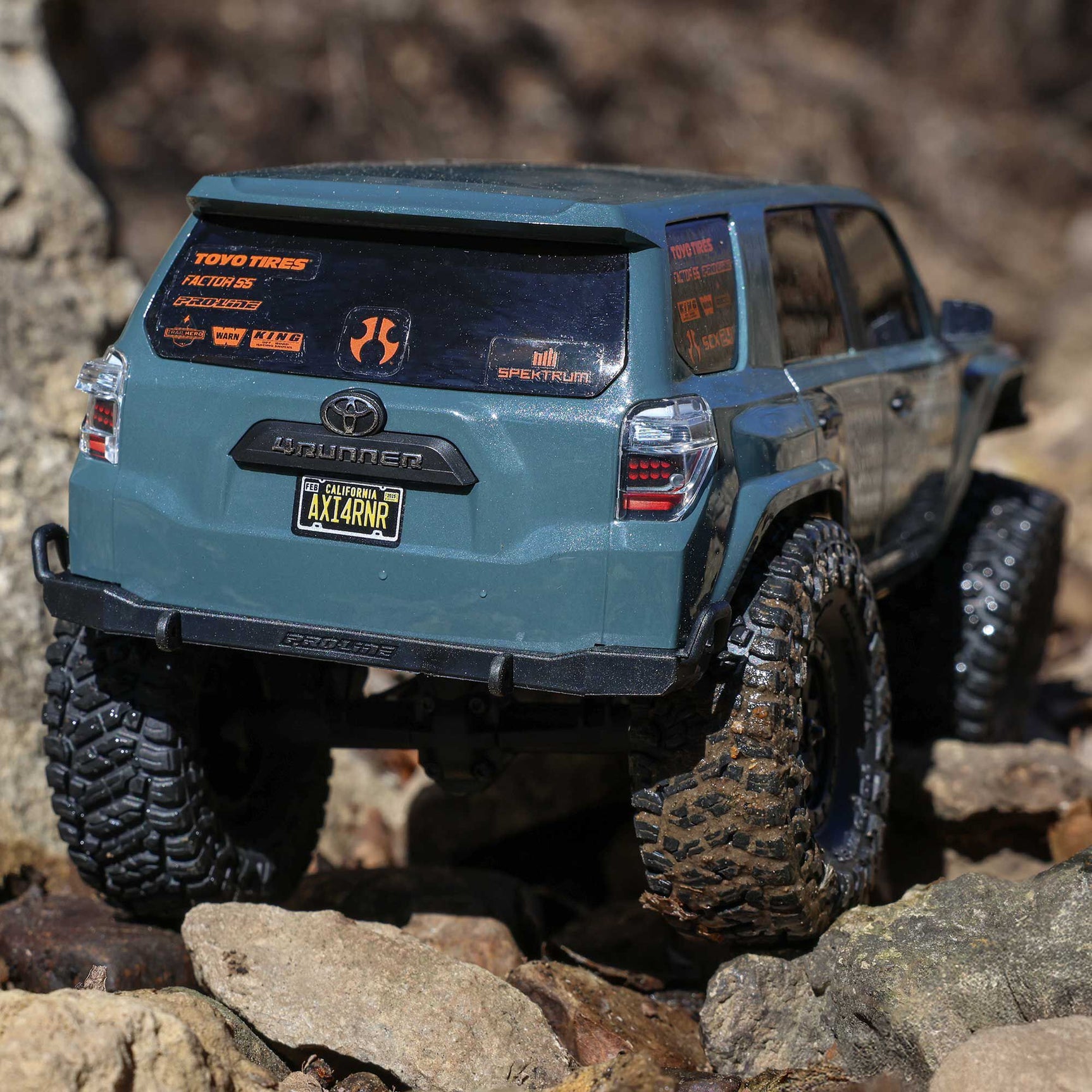 SCX24 Toyota 4Runner 1/24 4X4 Crawler RTR Combo, Gray