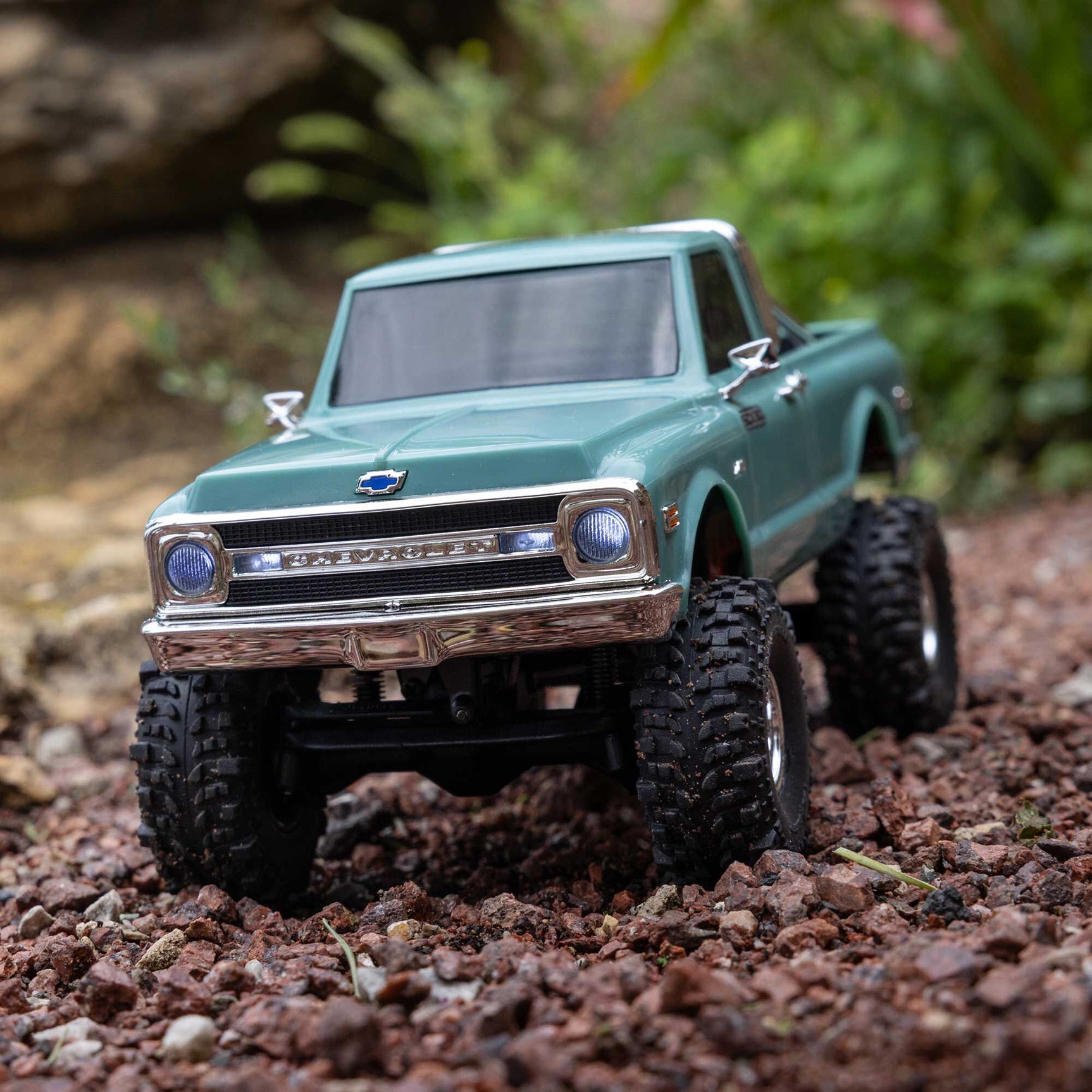 SCX30 Chevrolet K10 1/30 4X4 Crawler RTR Combo, Green
