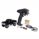 SCX30 Chevrolet K10 1/30 4X4 Crawler RTR Combo, Black
