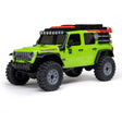 AXI-2261T1 AXI-2261T1 SCX30 Jeep Wrangler JLU 1/30 4X4 Crawler RTR Combo, Green