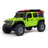 AXI-2261T1 AXI-2261T1 SCX30 Jeep Wrangler JLU 1/30 4X4 Crawler RTR Combo, Green