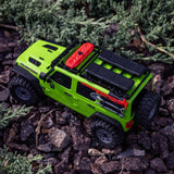 SCX30 Jeep Wrangler JLU 1/30 4X4 Crawler RTR Combo, Green