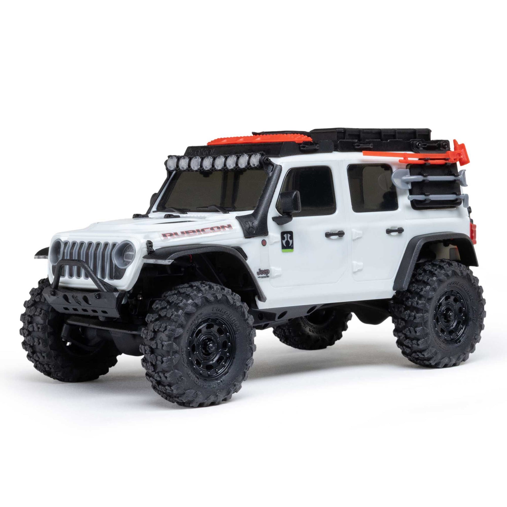 AXI-2261T2 AXI-2261T2 SCX30 Jeep Wrangler JLU 1/30 4X4 Crawler RTR Combo, White