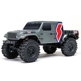 SCX24 Summit Racing Jeep Gladiator 1/24 4X4 Crawler RTR Combo, Gray