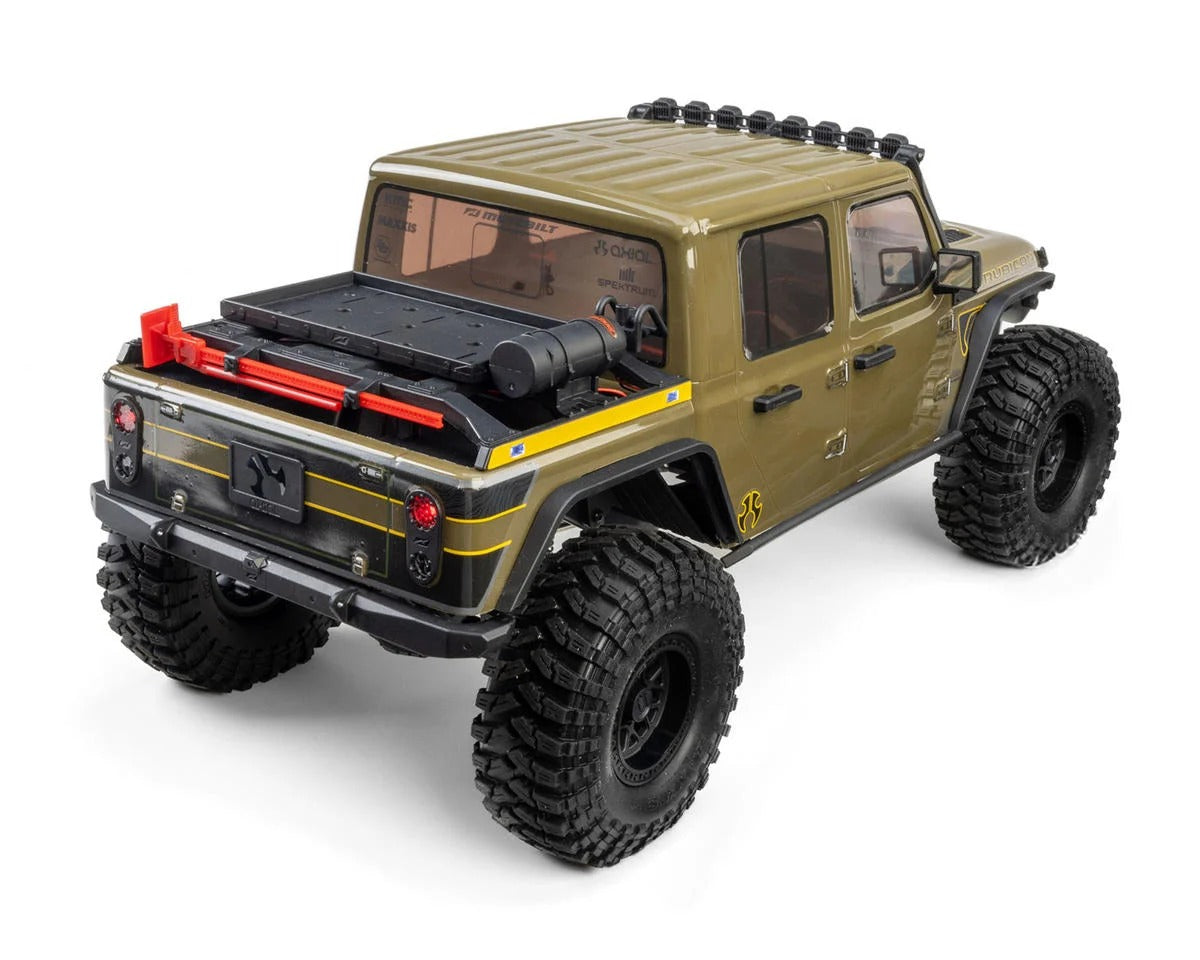 SCX10 III Jeep JT Gladiator 1/10 4X4 RTR, Green