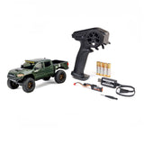 AXI-3289T1 AXI-3289T1 SCX30 Toyota Tacoma TRD Pro 4X4 Brushed 1/30 Rock Crawler RTR Combo, Green