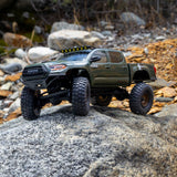SCX30 Toyota Tacoma TRD Pro 4X4 Brushed 1/30 Rock Crawler RTR Combo, Green