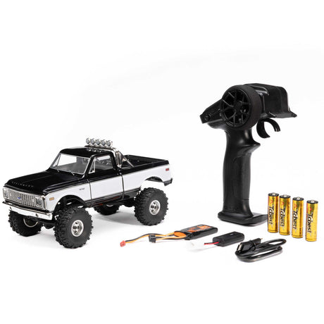 AXI-3408T1 AXI-3408T1 SCX24 1971 Chevrolet C10 1/24 4X4 Crawler RTR, Black
