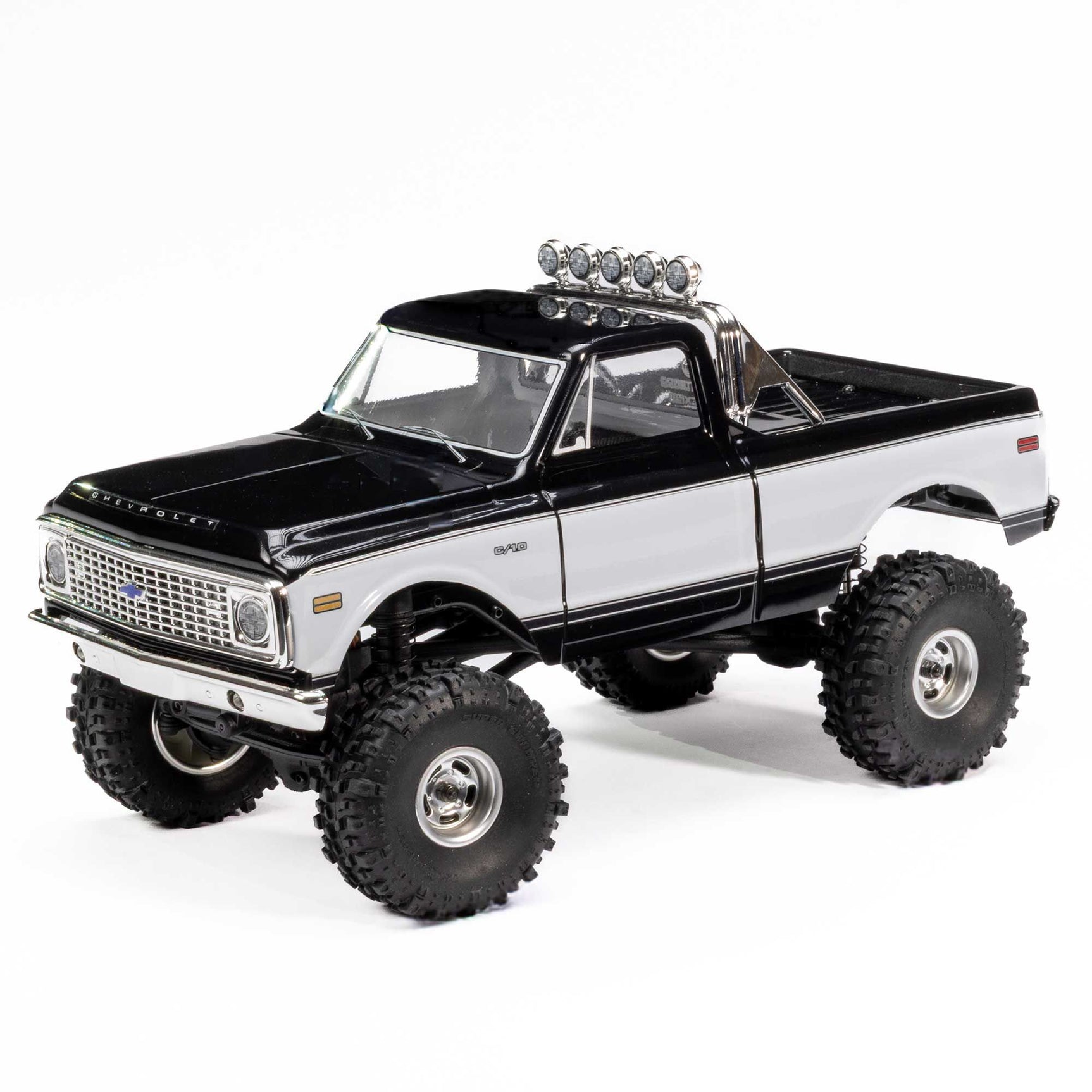 SCX24 1967-1972 Chevrolet C10 1/24 4X4 Crawler RTR, Black