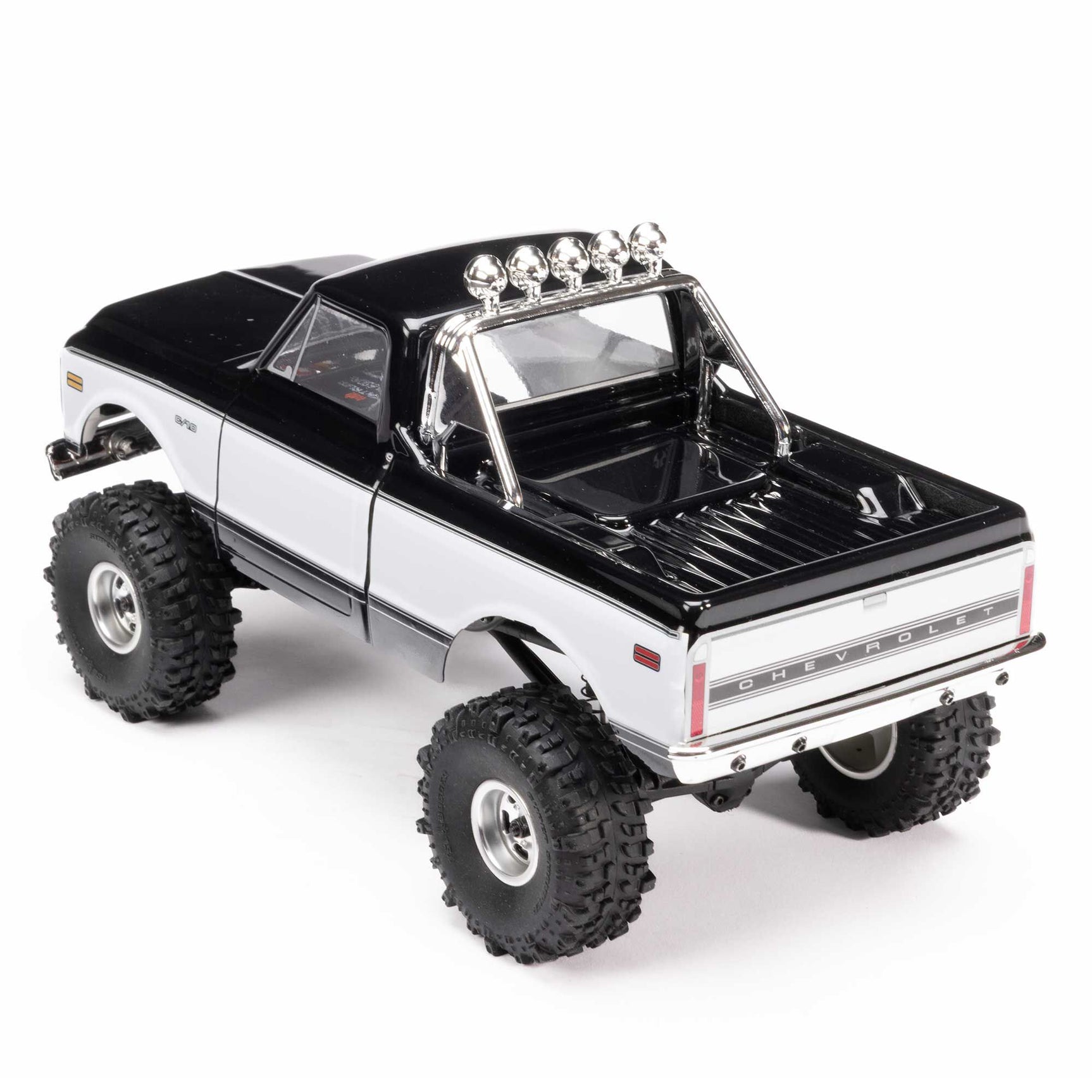 SCX24 1967-1972 Chevrolet C10 1/24 4X4 Crawler RTR, Black