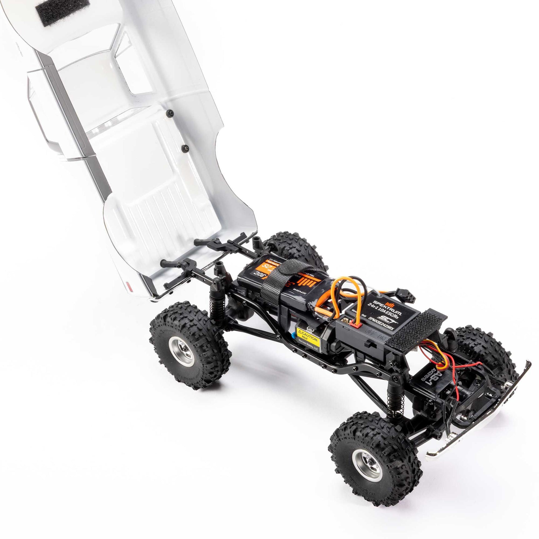 SCX24 1967-1972 Chevrolet C10 1/24 4X4 Crawler RTR, Black