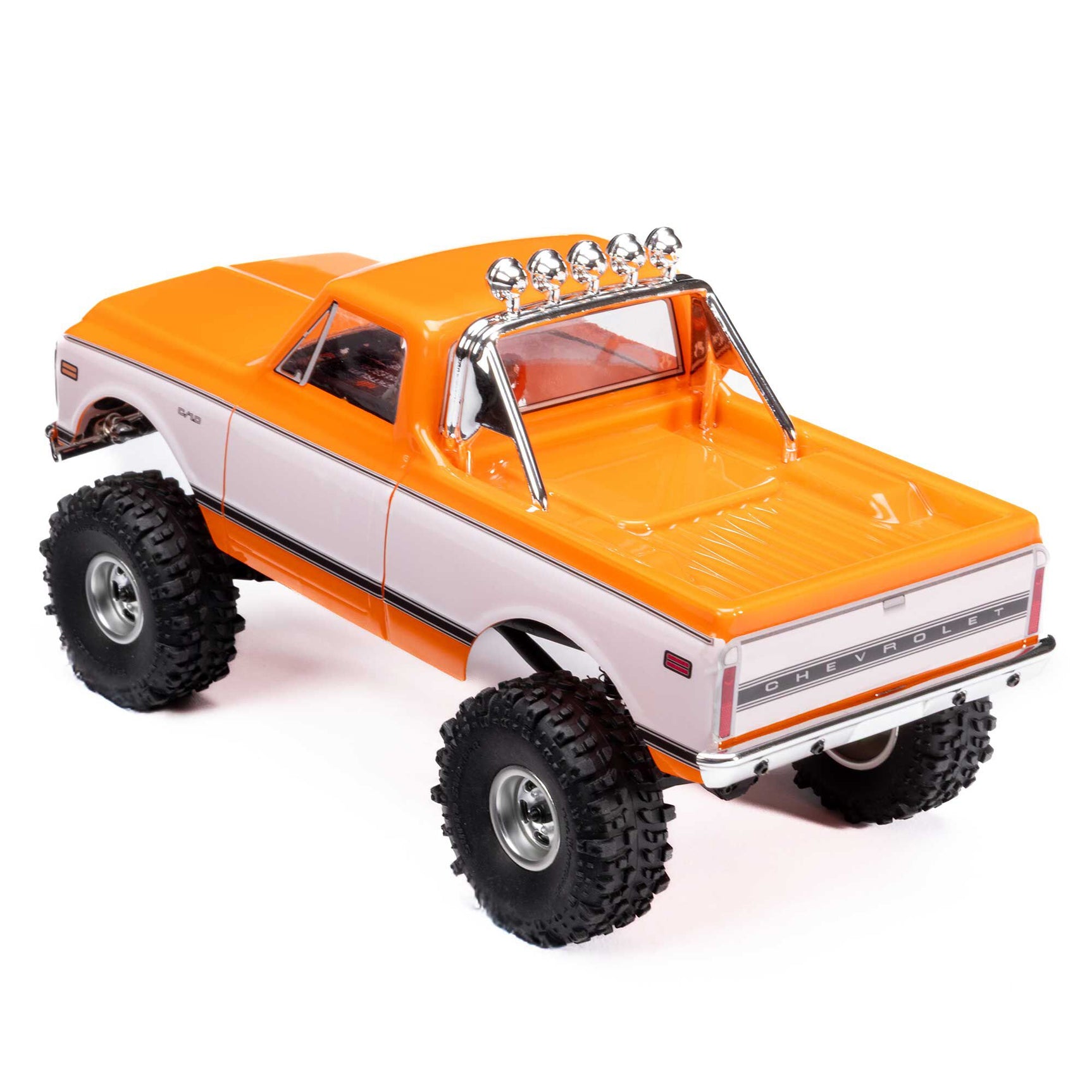 SCX24 1967-1972 Chevrolet C10 1/24 4X4 Crawler RTR, Orange