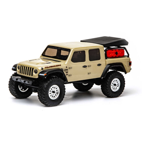 Axial AXI00005T1 SCX24 Jeep JT Gladiator 1/24 4WD Crawler RTR,Beige