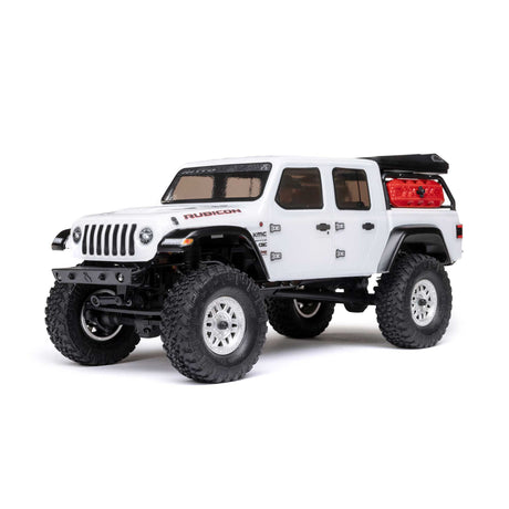 AXI00005V2T4 AXI00005V2T4 SCX24 Jeep Gladiator 1/24 4WD Crawler RTR Combo, White