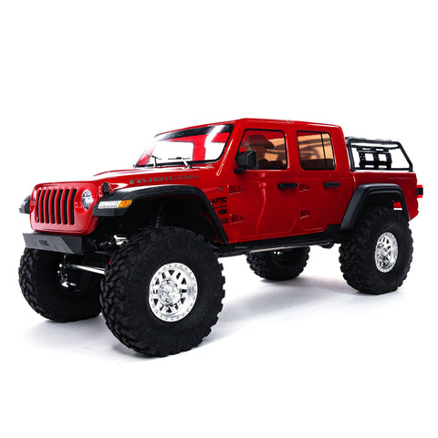 Axial AXI03006BT2 SCX10 III Jeep JT Gladiator 1/10 4WD RTR, Red