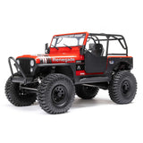 AXI03008V2T1 AXI03008V2T1 SCX10 III 1/10 4X4 Crawler, Jeep CJ-7, Red