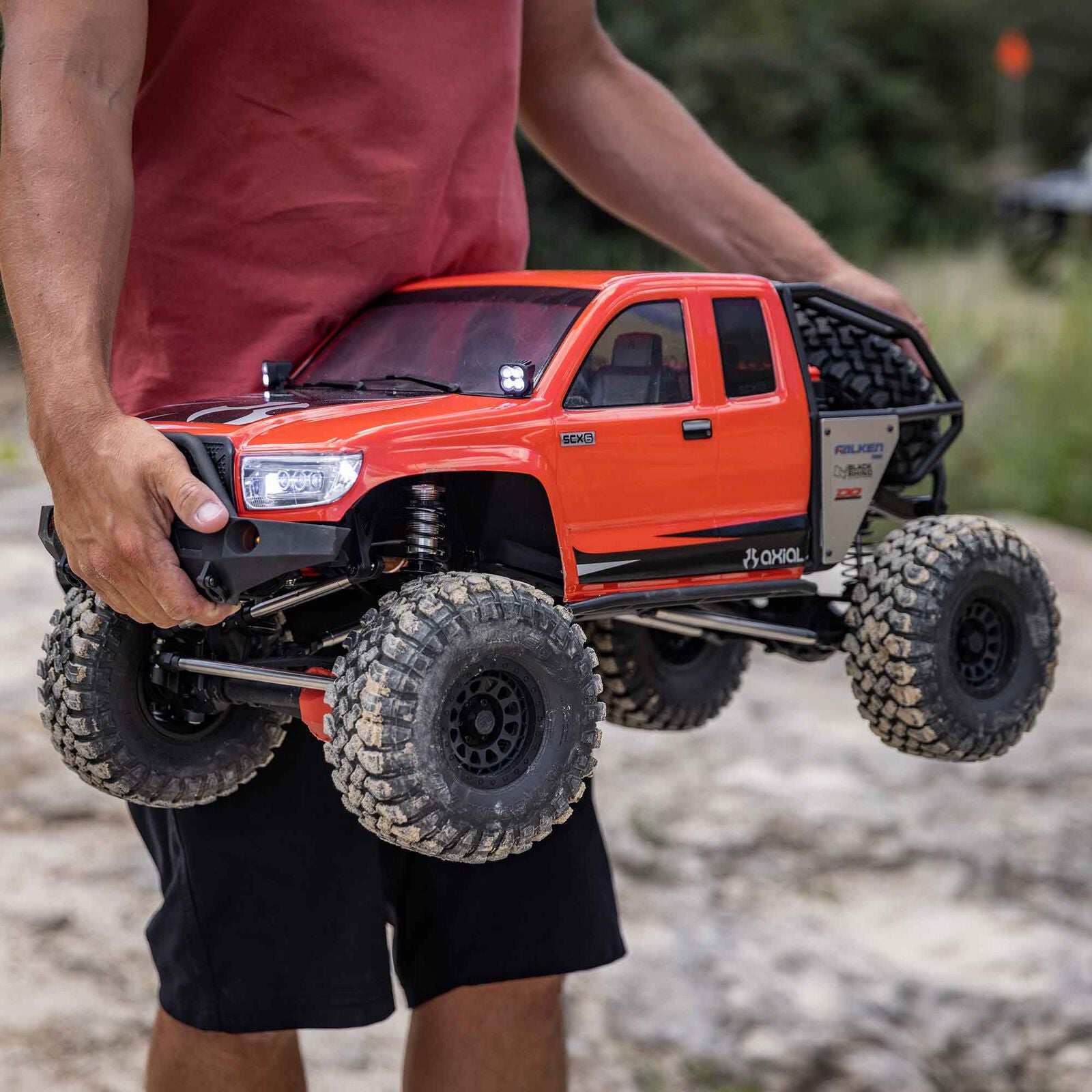 SCX6 Trail Honcho 1/6 4X4 Crawler RTR, Sand