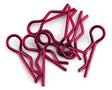BDYBC-88P BC-88P Body Clips, 1/8 Scale (8), Pink