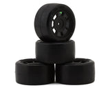 BSRRR2028 RR2028 1/12 Race Radial Pre-Mounted Carpet Tires, 28 Shore (4)