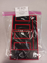 BSWBS-HS-040 BS-HS-040 Hudy Setup Station Holder, Large, Black/Red