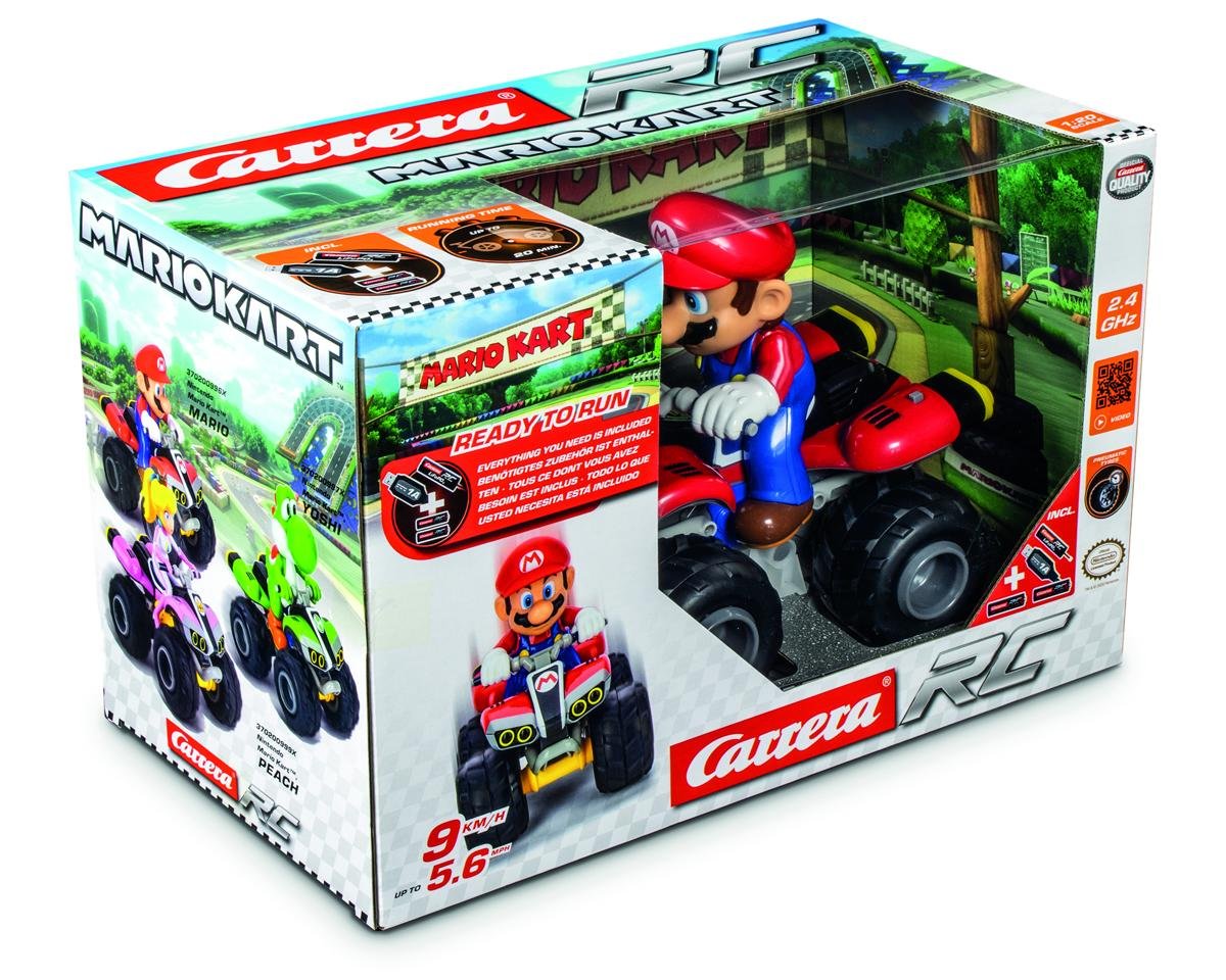 Nintendo Mario Kart 1/20 Scale RC Car RTR, Mario Quad