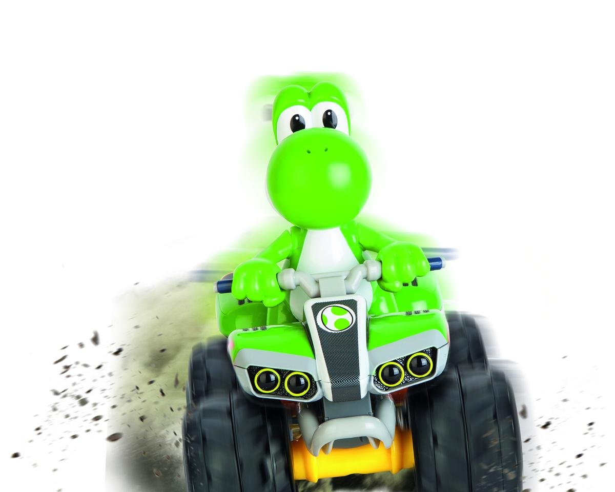 Nintendo Mario Kart 1/20 Scale RC Car RTR, Yoshi Quad