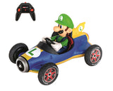 CCN181067 181067 Nintendo Mario Kart 1/18 Scale RC Car RTR, Luigi Mach 8
