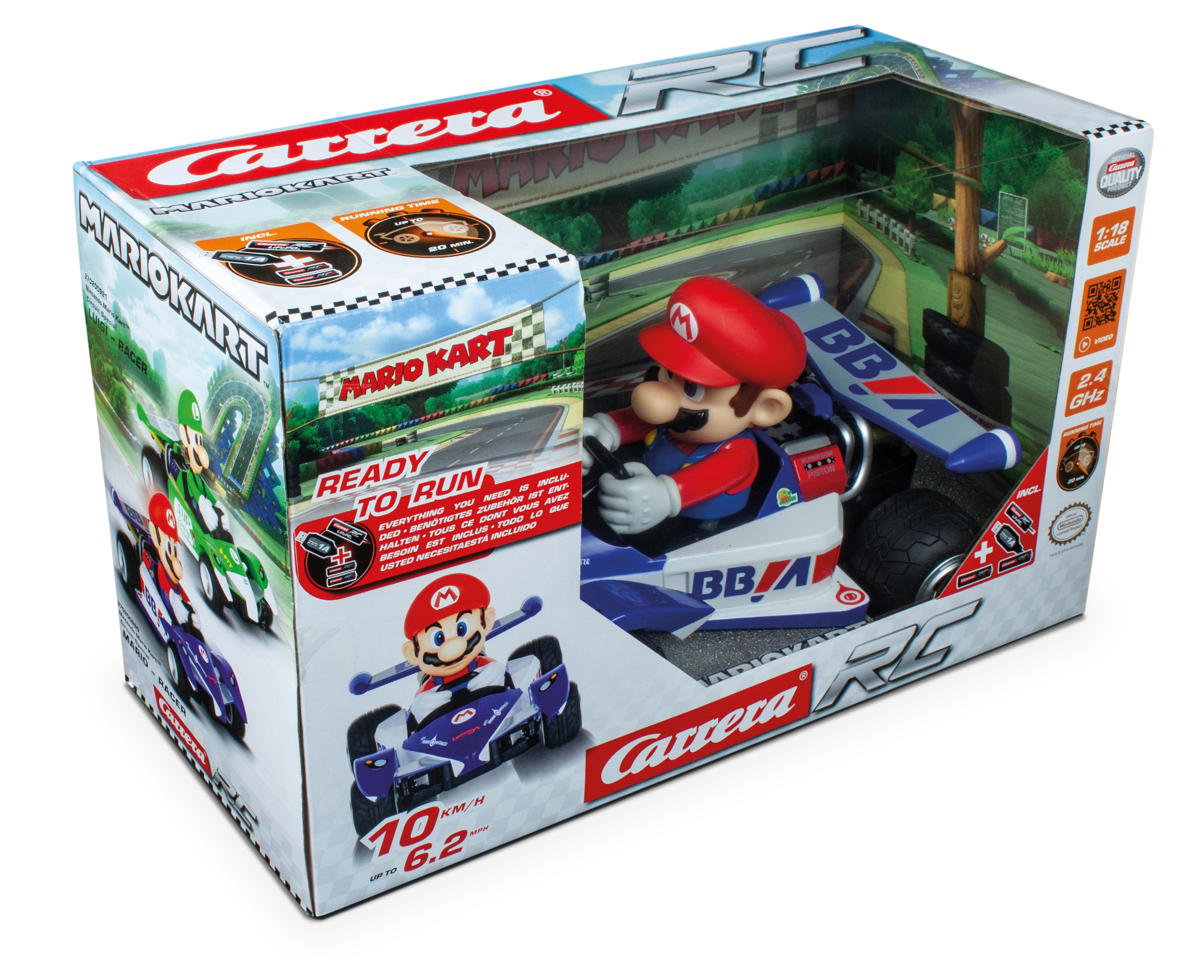 Nintendo Mario Kart 1/18 Scale RC Car RTR, Mario Circuit Special