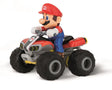 CCN400020 400020 Nintendo Mario Kart 1/40 Scale Micro RC Car RTR, Mario Quad
