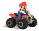Nintendo Mario Kart 1/40 Scale Micro RC Car RTR, Mario Quad